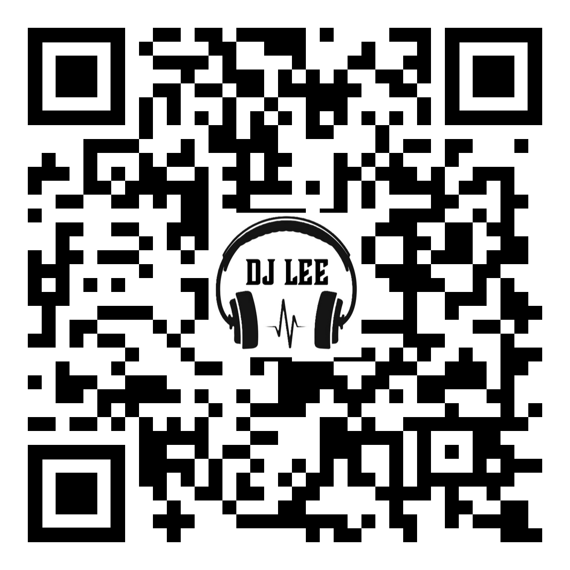QR Stickers Black & White Square 50 x 50 mm - Personalized QR Stickers